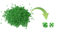 Tấm nhựa cao su thân thiện với môi trường / Tấm làm mát cho cỏ nhân tạo