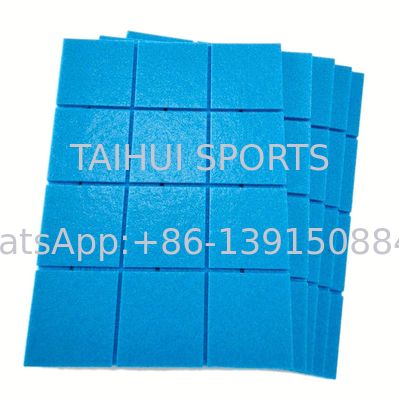 Sân cỏ nhân tạo tiêu chuẩn FIFA Tấm đệm xốp PE đúc sẵn Tấm lót 10 mm Sân bóng đá thoát nước 12 mm