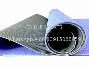 TPE Yoga tập thể dục Fitness Mats, cao mật độ chống trượt Workout Mat