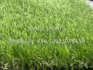 Thể thao ngoài trời Cỏ thảm cỏ nhân tạo thảm xanh với lỗ thoát nước mật độ 21000