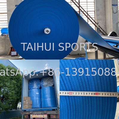 Xốp bãi cỏ nhân tạo đệm sốc Underlay Bóng đá bóng chày Bóng đá bóng chày tùy chỉnh kích thước cuộn cho sân