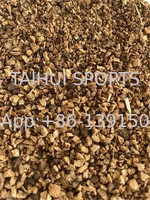 Hạt điền vào cỏ hữu cơ chống tia cực tím 0,5-2mm để lắp đặt dễ dàng trên sân thể thao