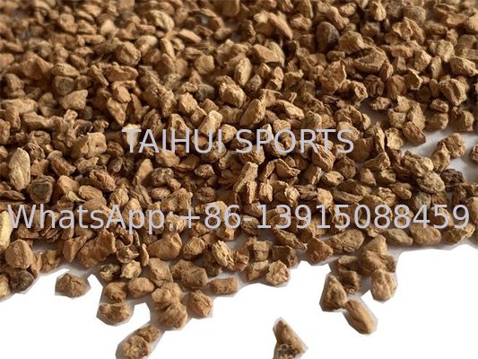 Hạt điền vào cỏ hữu cơ chống tia cực tím 0,5-2mm để lắp đặt dễ dàng trên sân thể thao