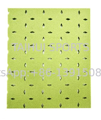 Độ dày 10mm FIFA chứng nhận cỏ nhân tạo đệm sốc Underlay với độ hấp thụ sốc tuyệt vời cho các sân thể thao