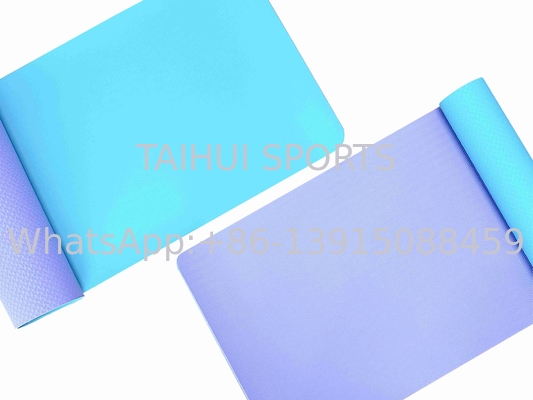 Phòng tập thể dục yoga hàng ngày Tập thể dục Yoga Mats 6MM Cushy Floor Mats