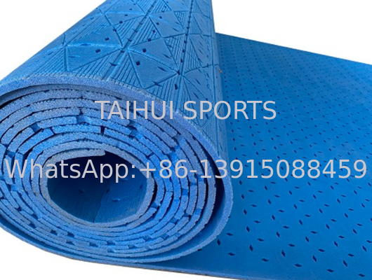 8-20mm Độ dày bãi cỏ nhân tạo đệm sốc sân chơi