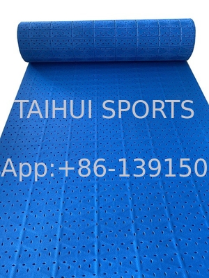Phương pháp lắp đặt đệm sốc polyethylene có mẫu Roll cho hệ thống cỏ nhân tạo