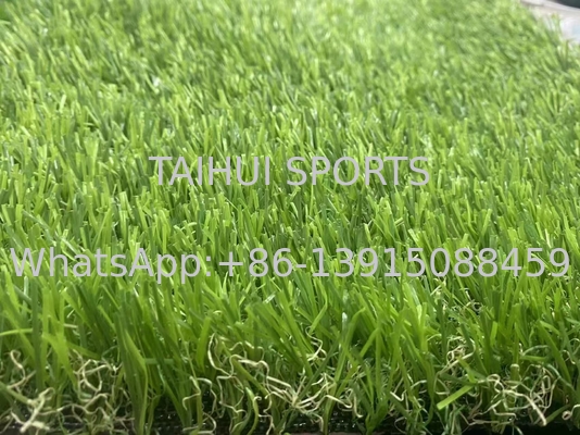 Thể thao ngoài trời Cỏ thảm cỏ nhân tạo thảm xanh với lỗ thoát nước mật độ 21000