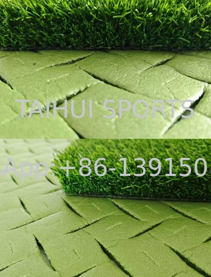 Thiết kế kiểu cắt lớp đệm giảm chấn sân bóng đá / khúc côn cầu / bóng bầu dục Khả năng chống thấm nước Tuyệt vời Khả năng hấp thụ va đập