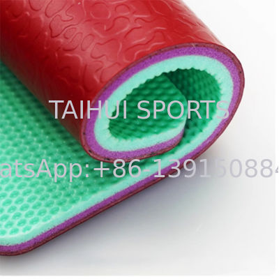 Sàn PVC thể thao cho sân tennis / bóng rổ / bóng chày / bóng chuyền / phòng tập thể dục