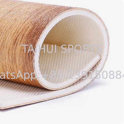 Sàn thể thao bền bỉ, thân thiện với môi trường, hiện đại, vân gỗ 3.5mm-8mm cho sân bóng rổ/ bóng chuyền/ bóng bàn/ cầu lông/ pickleball