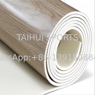 Sàn thể thao bền bỉ, thân thiện với môi trường, hiện đại, vân gỗ 3.5mm-8mm cho sân bóng rổ/ bóng chuyền/ bóng bàn/ cầu lông/ pickleball