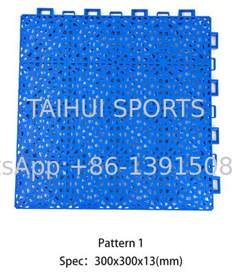 Sàn thể thao Polypropylene Bền Vững, Chống Cháy, Thân Thiện Với Môi Trường với Gạch PP Khớp Nối cho Sân Bóng Rổ, Tennis và Bóng Đá