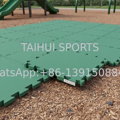 Thảm an toàn PE Foam ghép nối với độ dày 10-100mm và đảm bảo HIC & CFH cho tấm đệm chống sốc sân chơi
