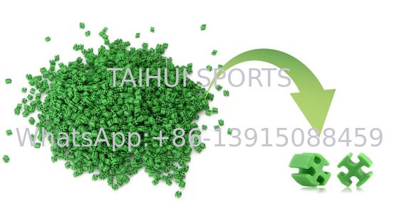 Môi trường thân thiện TPE Infill Granule for Artificial Grass System with Recyclable Material, Good Thermal Insulation