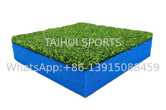 Hệ thống cỏ tổng hợp với đệm tác động TAIHUI nền cho sân chơi đệm bảo vệ té