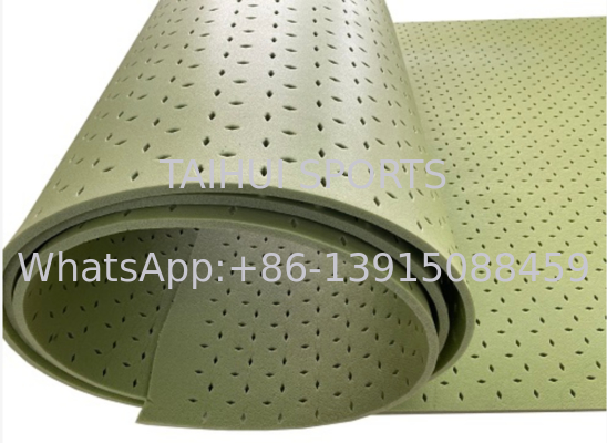 2025 Top Diamond-Pattern Shock Pad PE Foam dưới cỏ nhân tạo cho Sport Field Roll Package