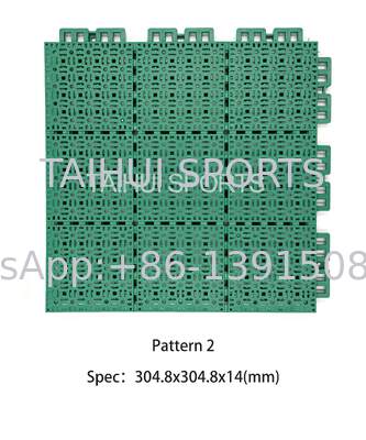 Sàn thể thao polypropylen chống cháy thân thiện với môi trường với khả năng chống nén cao cho sân bóng rổ và sân tennis