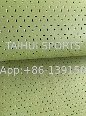 FIFA chứng nhận nền đệm sốc với độ dày tùy chỉnh và thiết kế lỗ kim cương cho cỏ nhân tạo