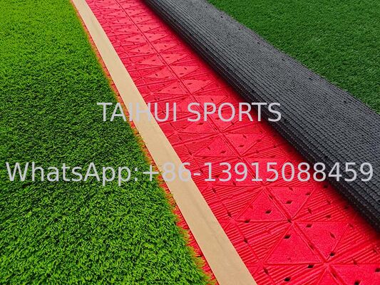FIFA chứng nhận Pad cú sốc cho sân thể thao 10mm 12mm 15mm 20mm PE Foam Artificial Turf Underlay