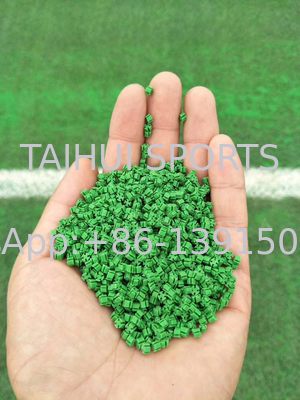 Cây cỏ cao su ổn định chống tia cực tím làm mát Cây cỏ cho sân thể thao