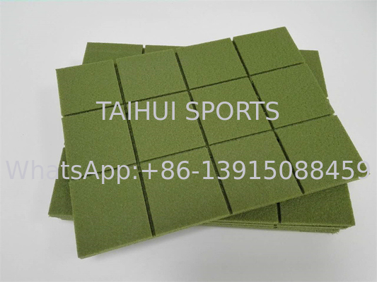 PE Foam Rugby Field Turf Shock Pads Artificial Grass Underlay Double Sided Slotted (Điều này có thể được sử dụng trong các loại bóng đá)