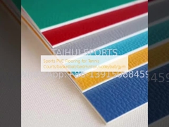 Sàn PVC thể thao cho sân tennis/bóng rổ/cầu lông/bóng chuyền/phòng tập gym