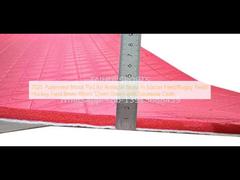 2025 Pad cú sốc mô hình cho cỏ nhân tạo trong sân bóng đá / sân bóng bầu dục / sân khúc côn cầu 8mm 10mm 12mm 15mm với vải Geotexile